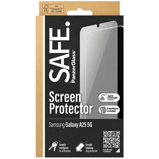 SAFE by PanzerGlass Ultra-Wide Fit üvegfólia Samsung Galaxy A25 5G-hez - 4
