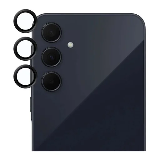 SAFE by PanzerGlass kamera védő Samsung Galaxy A35 5G - fekete kerettel üvegfólia - 2