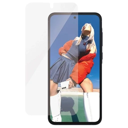 PanzerGlass Ultra-Wide Fit edzett üvegfólia pozícionálóval Samsung Galaxy A55 5G-hez üvegfólia - 2