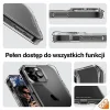 PanzerGlass HardCase D3O-val és katonai minősítéssel iPhone 15 Pro Max-hoz - átlátszó tok thumbnail