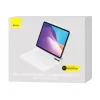 Baseus Brilliance mágneses fliptok vezeték nélküli billentyűzettel és kijelzővel iPad 10 10.9" (2022) / iPad 11 2025 fehér thumbnail