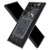 Spigen Ultra Hybrid puzdro pre Samsung Galaxy S24 Ultra - tmavosivé (vzor Zero One) thumbnail