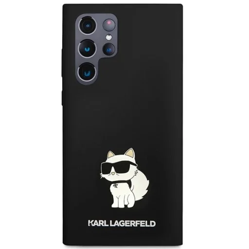 Karl Lagerfeld Silicone Choupette tok Samsung Galaxy S24 Ultra - fekete - 3