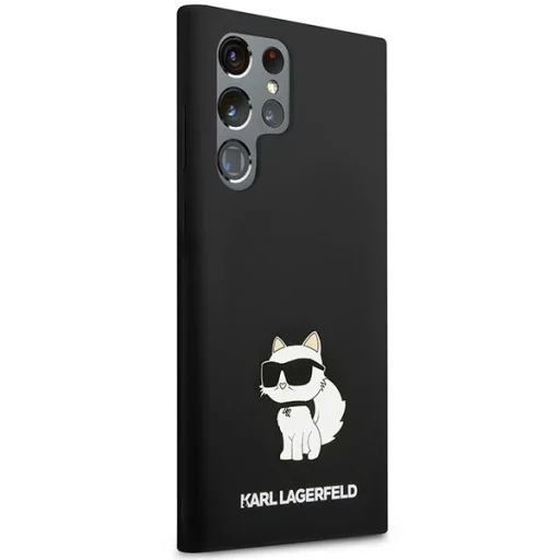 Karl Lagerfeld Silicone Choupette tok Samsung Galaxy S24 Ultra - fekete - 4