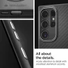 Spigen Enzo Aramid tok Samsung Galaxy S24 Ultra - matt fekete thumbnail