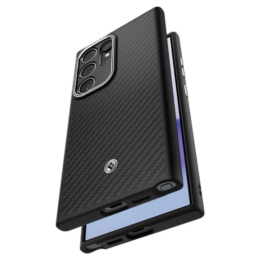 Spigen Enzo Aramid tok Samsung Galaxy S24 Ultra - matt fekete - 8