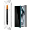Spigen Glas.tR EZ Fit Privacy Tempered Glass for Samsung Galaxy S24 Ultra - 2 pcs. thumbnail