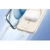 Magnetic Powerbank 5000mAh Ugreen PB560, USB-C, 15W (beige) thumbnail