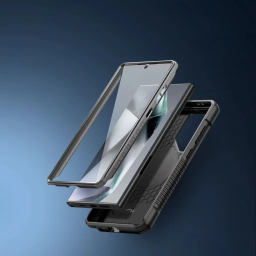 Tech-Protect Kevlar MagSafe+ tok Samsung Galaxy S24 Ultra - fekete - 6