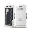 DKNY Bőr Kockás Mono Minta MagSafe tok Samsung Galaxy S24 Ultra - Fekete - 8