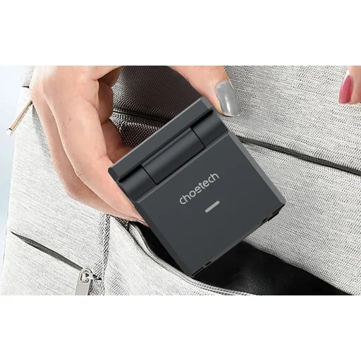 Choetech T632-F 3-az-1-ben 15W induktív töltő (fekete) - 9