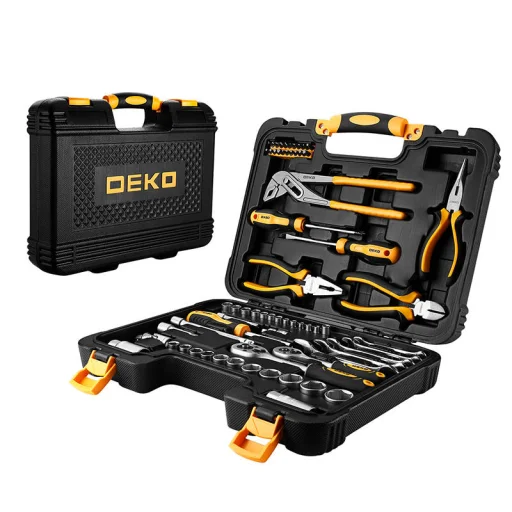 Deko Tools TZ65 Szerszámkészlet, 65 részes - 1