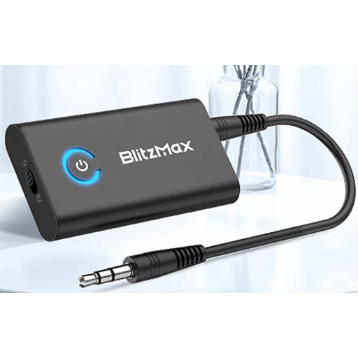 Bluetooth 5.2 Adó/Vevő BlitzMax BT05, aptX - 3