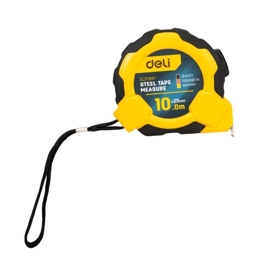 Deli Tools EDL3799Y mérőszalag 10m / 25mm (sárga) - 2