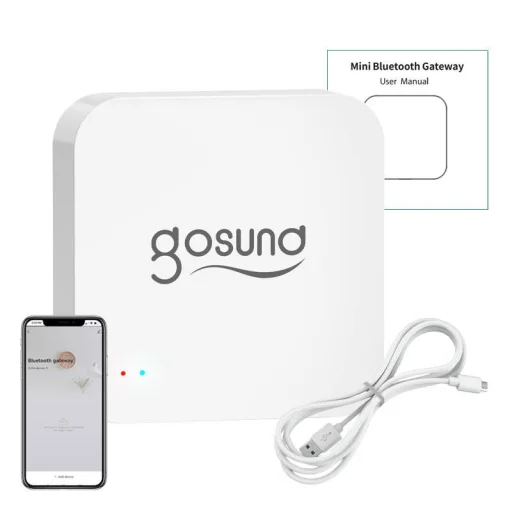 Smart Bluetooth BLE, WiFi Mesh Gateway riasztóval Gosund G2 - 3