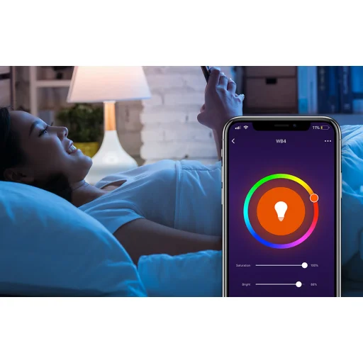 Gosund LED WB4 Okosizzó (RGB) E27, 2 db, Tuya - 5