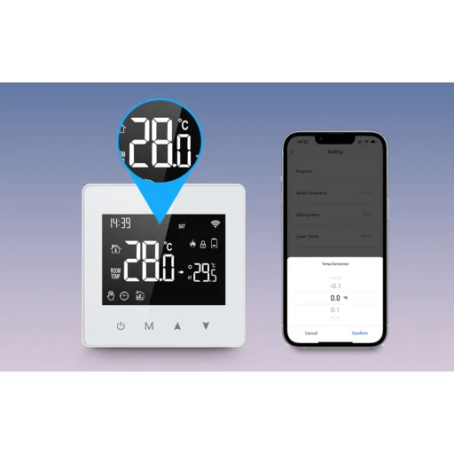 Avatto WT198 WiFi TUYA okos termosztát - 5