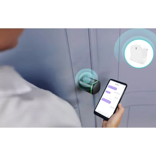 Avatto SDL-S1-B80 80 mm digitális zárbetét Fekete - 3