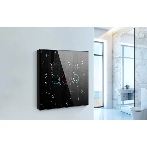 Fliptok Kapcsoló ZigBee Avatto LZTS02-EU-W3 3 út Nincs semleges TUYA (fehér) - 5