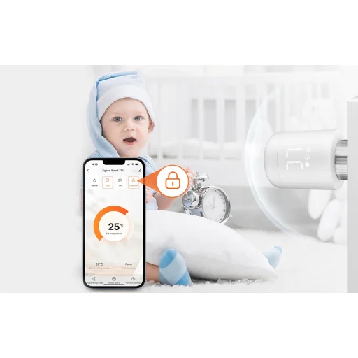 Avatto TRV16 Zigbee Okos termosztátfej Tuya - 7