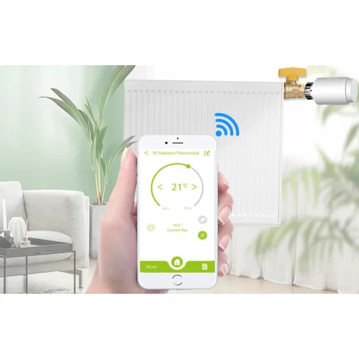 Intelligens termosztatikus fej Bluetooth Gosund STR1, TUYA - 8