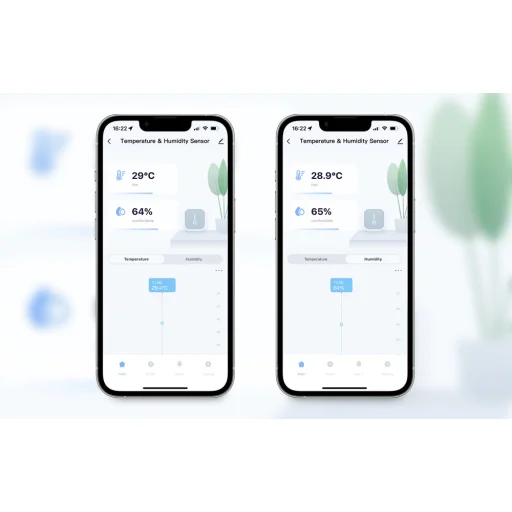 Hőmérséklet- és páratartalom-érzékelő Avatto WHS20 Tuya - 5