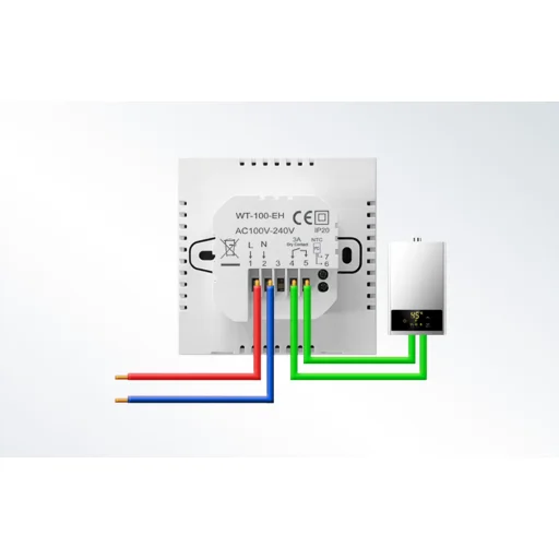 Avatto WT100 3A Okos vízmelegítő termosztát, WiFi, Tuya - 8