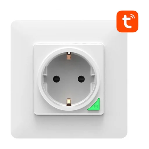 Avatto N-WOT10-EU-W TUYA WiFi fali aljzat (fehér) - 1