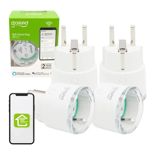 Gosund SP111 okos WiFi aljzat 3680W 16A, Tuya 4-pack - 5