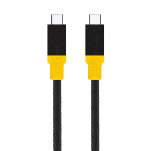 Tactical BlackBird Cable USB4 1m Fekete/Sárga - 1