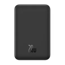 Baseus Mágneses Mini Powerbank, 5000mAh, USB-C 20W (fekete)