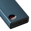 Powerbank Baseus Adaman Metal 20000mAh, PD, QC 3.0, 65W, 2xUSB + USB-C + mikro USB, (kék) thumbnail