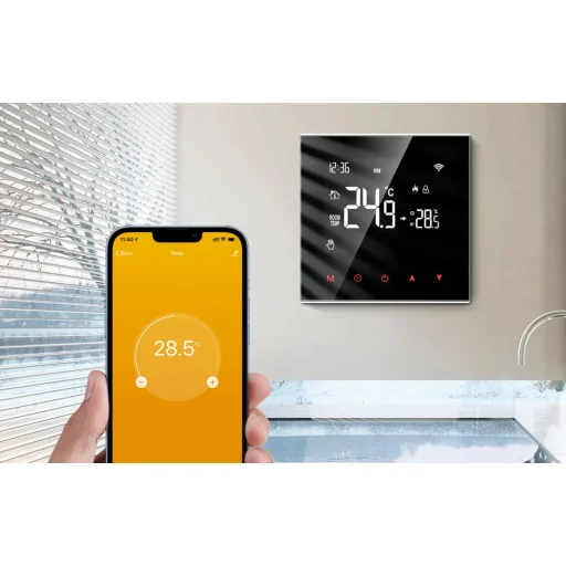 Avatto WT100 Okos vízmelegítő termosztát, 3A, WiFi, Tuya - 5