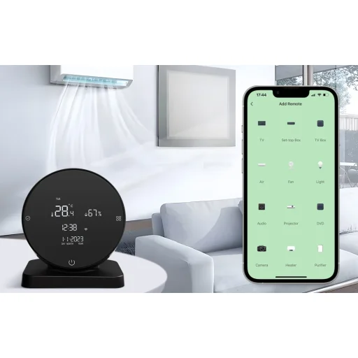 Hőmérséklet és páratartalom érzékelő IR Avatto WHS20S Tuya - 8