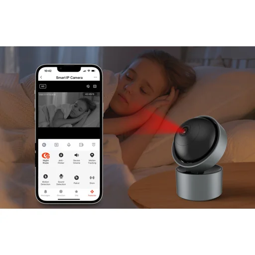 Avatto IPC06 Wi-Fi 4MP Intelligens Kamera - 8