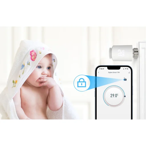 Avatto TRV06 Okos termosztátfej, Zigbee 3.0, TUYA - 8
