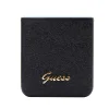 Guess PC/TPU Glitter Flakes Metal Logo tok Samsung Galaxy Z Flip 5 Fekete thumbnail