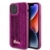 Guess Sequin Script Logo tok iPhone 12/12 Pro Magenta thumbnail