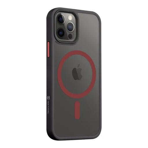 Tactical MagForce Hyperstealth 2.0 tok iPhone 12/12 Pro Black/Red - 2
