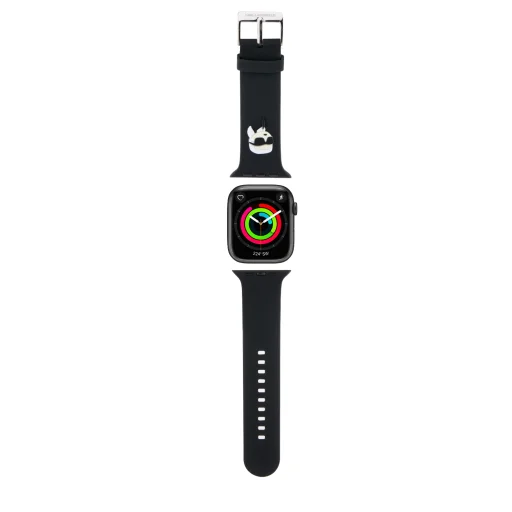 Karl Lagerfeld Karl Head NFT Watch Strap Apple Watch 42/44/45/49 Fekete - 2