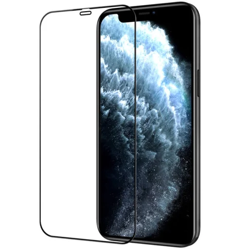 Nillkin Edzett Üveg 2.5D CP+ PRO Fekete Apple iPhone 12/12 Pro 6.1 üvegfólia - 2