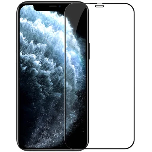 Nillkin Edzett Üveg 2.5D CP+ PRO Fekete Apple iPhone 12/12 Pro 6.1 üvegfólia - 1