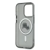  iPhone 15 Pro Max Fekete Karl Lagerfeld IML K&CH Fejek Fém Keret MagSafe tok - 5