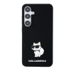 Karl Lagerfeld Liquid Silicone Choupette NFT tok Samsung Galaxy S24+ Fekete thumbnail