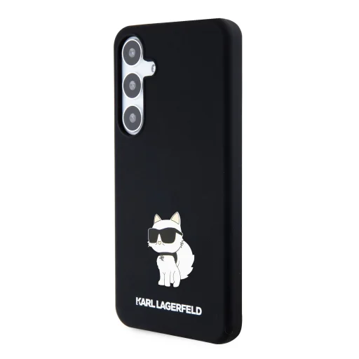 Karl Lagerfeld Liquid Silicone Choupette NFT tok Samsung Galaxy S24+ Fekete - 2