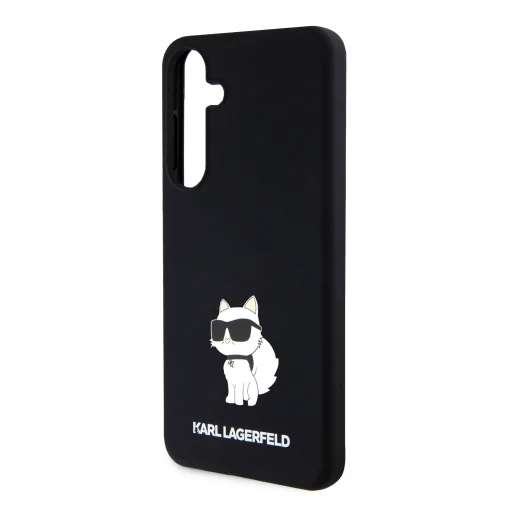 Karl Lagerfeld Liquid Silicone Choupette NFT tok Samsung Galaxy S24+ Fekete - 5