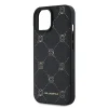  iPhone 15 Karl Lagerfeld PU Karl Heads Pattern MagSafe tok - 2