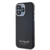  iPhone 15 Pro Max fekete Karl Lagerfeld Grained PU Hotel RSG tok - 3