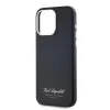  iPhone 15 Pro Max fekete Karl Lagerfeld Grained PU Hotel RSG tok - 4