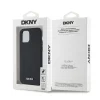 DKNY PU Bőr Ezüst Metál Logós Magsafe iPhone 12/12 Pro Tok thumbnail